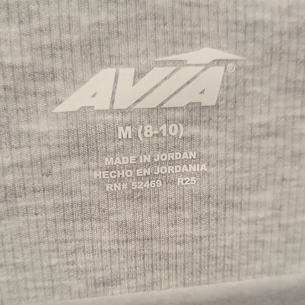 AVIA Long Sleeve Rib Seemed Tee - Picture 2 of 8